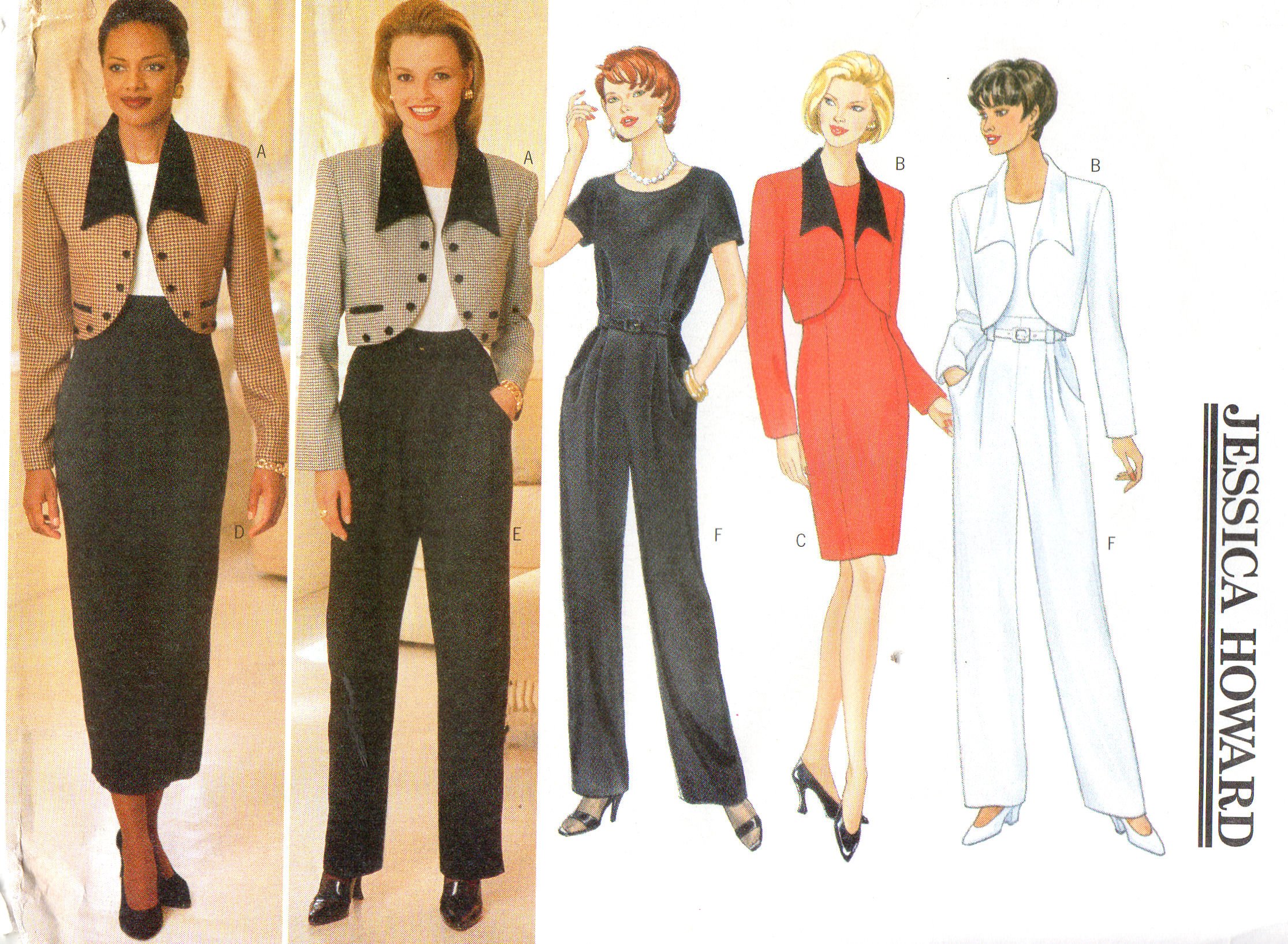 Patron de robe et veste   Butterick 7052 Tailles 36 38 40 42 44 (K5