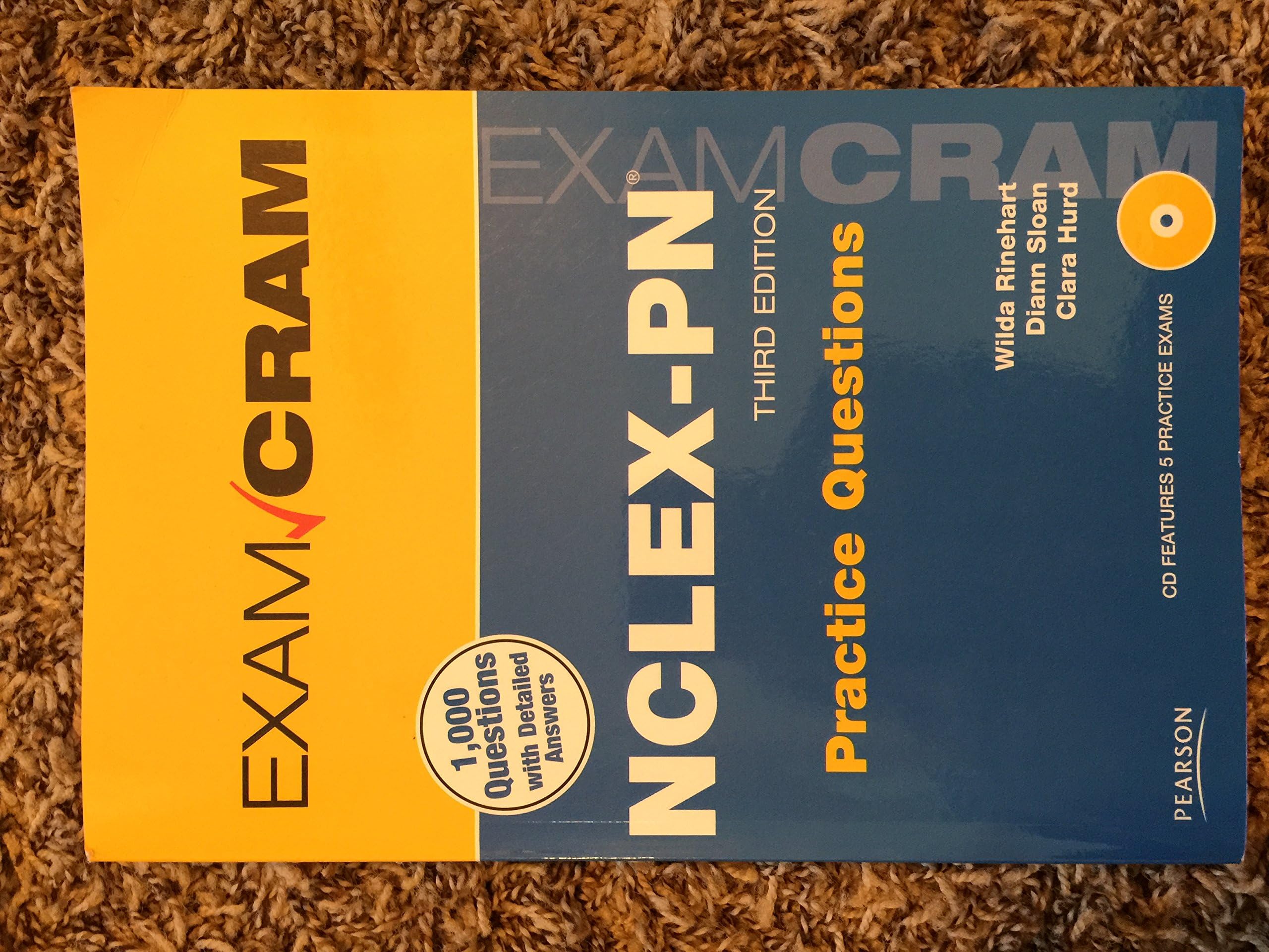 NCLEX-PN Practice Questions (Exam Cram) 3rd Edition