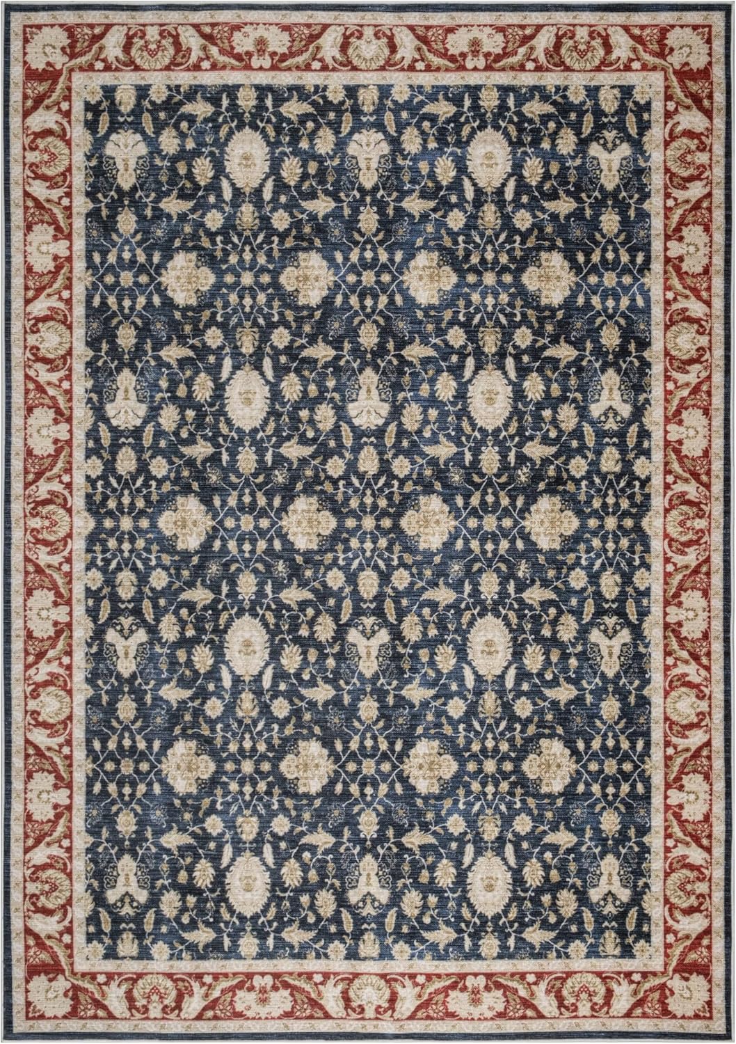 Super Area Rugs 2X3 NonSlip Washable Rug Accent Throw