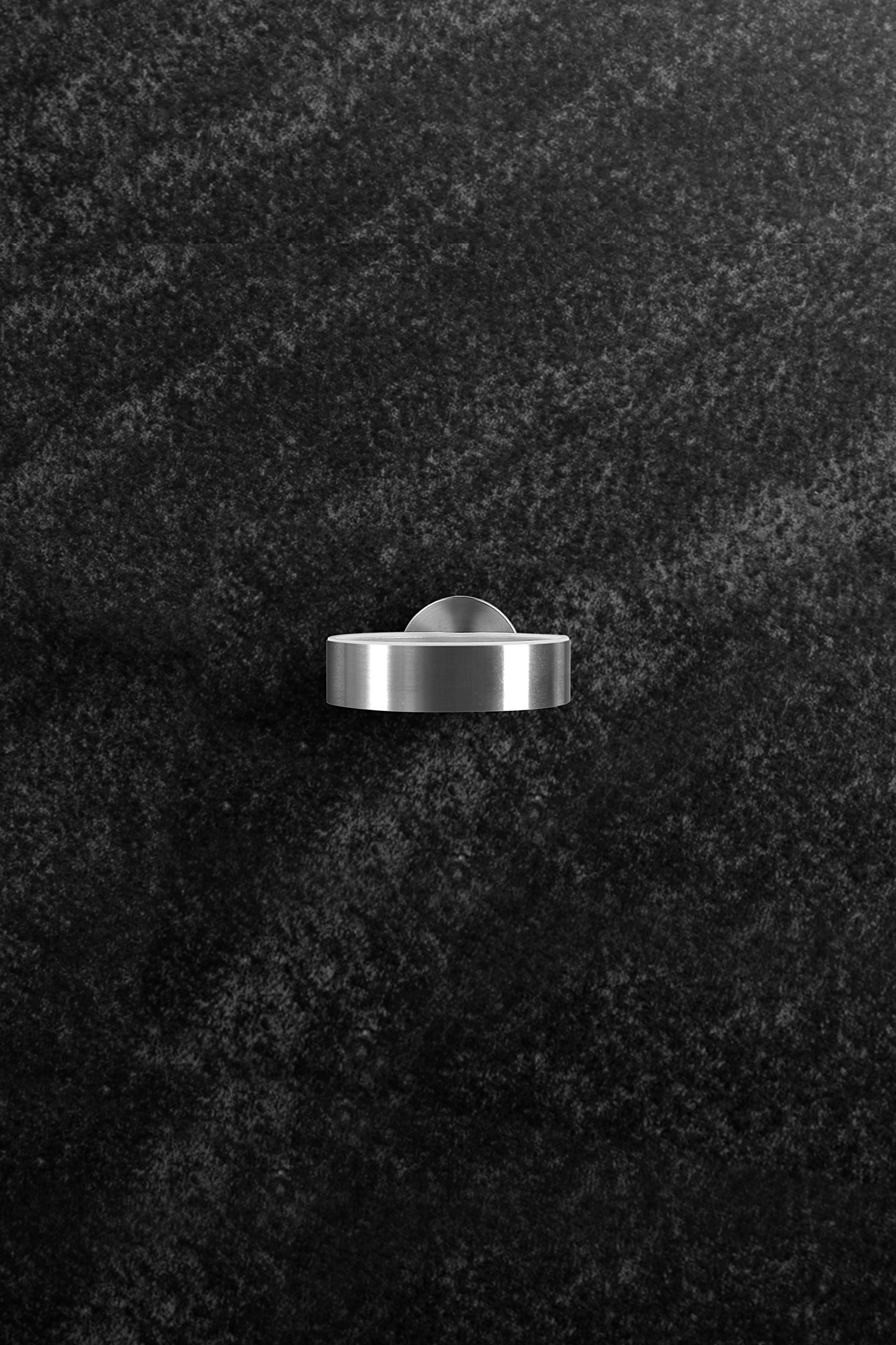 Porta Asciugacapelli In Acciaio Inox - Supporto Da Parete Per Bagno, Design Spazzolato - Foto 10