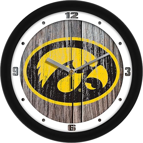 Vista 83 de SunTime Alabama Crimson Tide - Reloj de pared desgastado