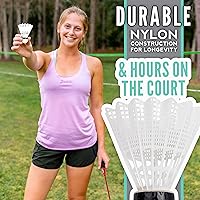 Vista 6 de Franklin Sports Badminton Racket + Birdie Set - Replacement Badminton Equipment for Kids + Adults - 2 Player - 4 Player Badminton Racket Sets