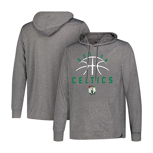 Men NBA Official Super Soft Lightweight Pullover Hoodie Sweatshirt