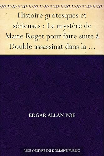 Couverture de Histoires grotesques et sérieuses