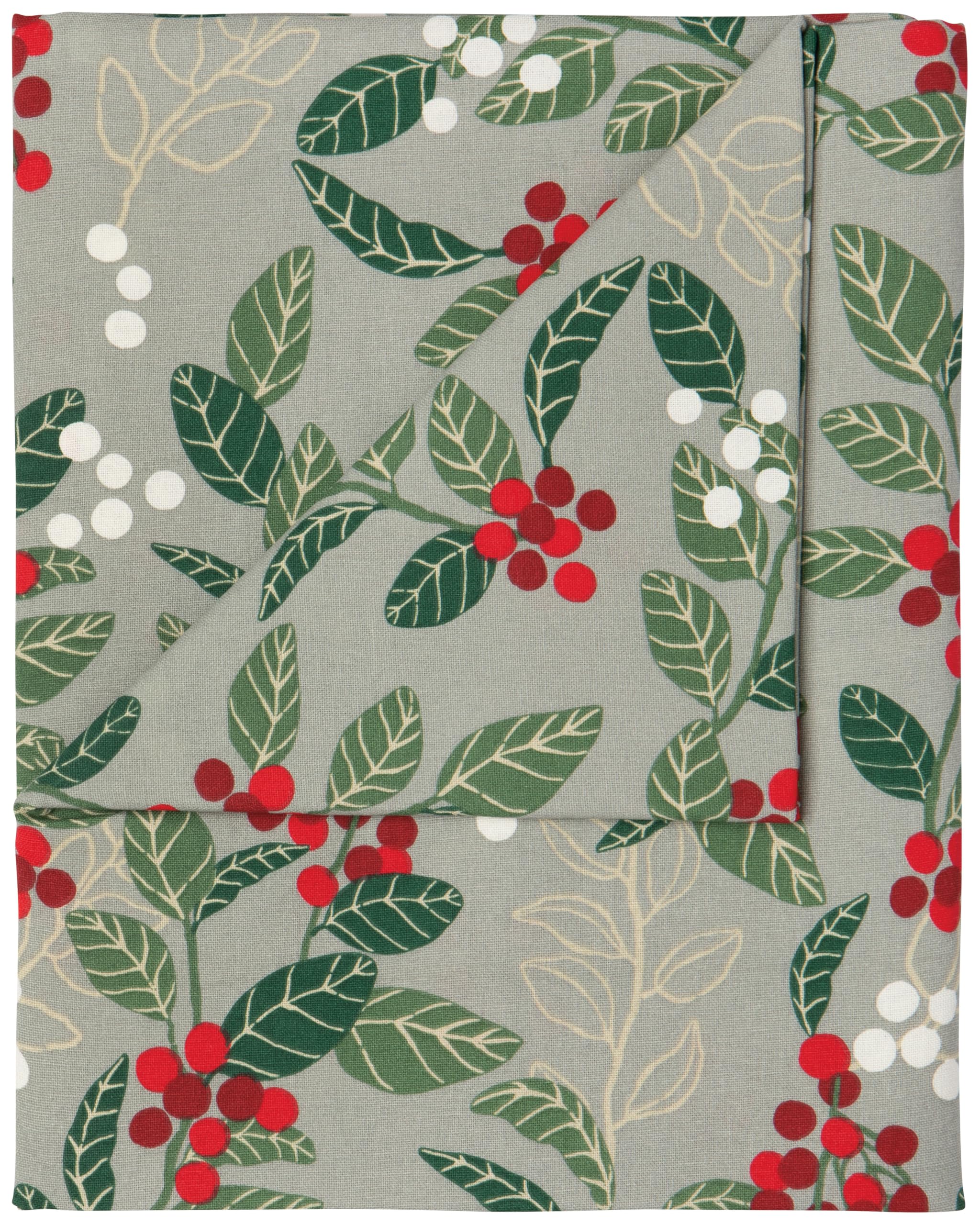 Now Designs Merry Berry Cotton Tablecloth 60 x 120in