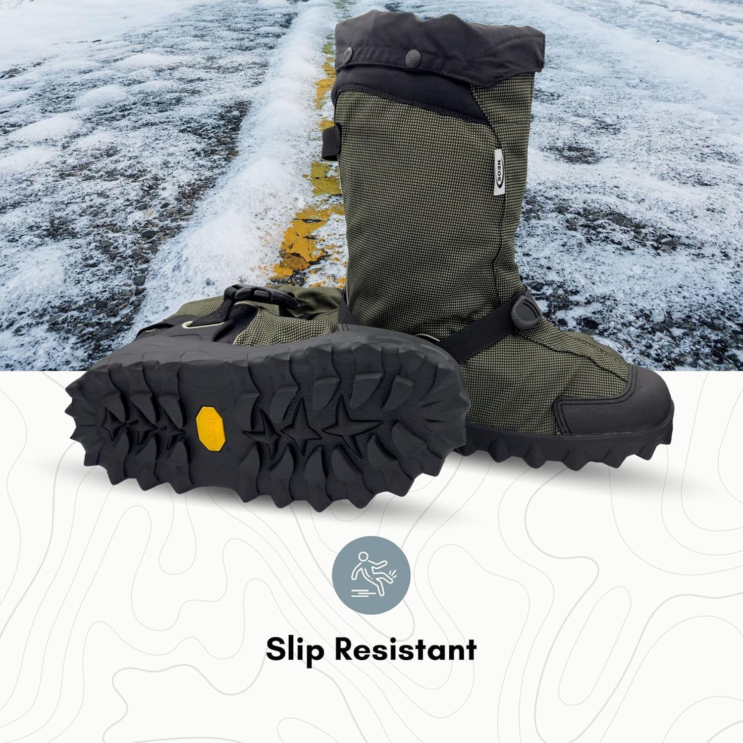 NEOS 15" Navigator 5 Expandable Waterproof Winter Overshoes (N5P3)
