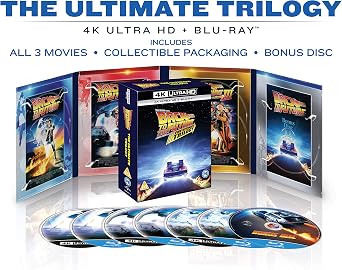Back To The Future The Ultimate Trilogy 4k Uhd Blu Ray Region Free Amazon Co Uk Dvd Blu Ray