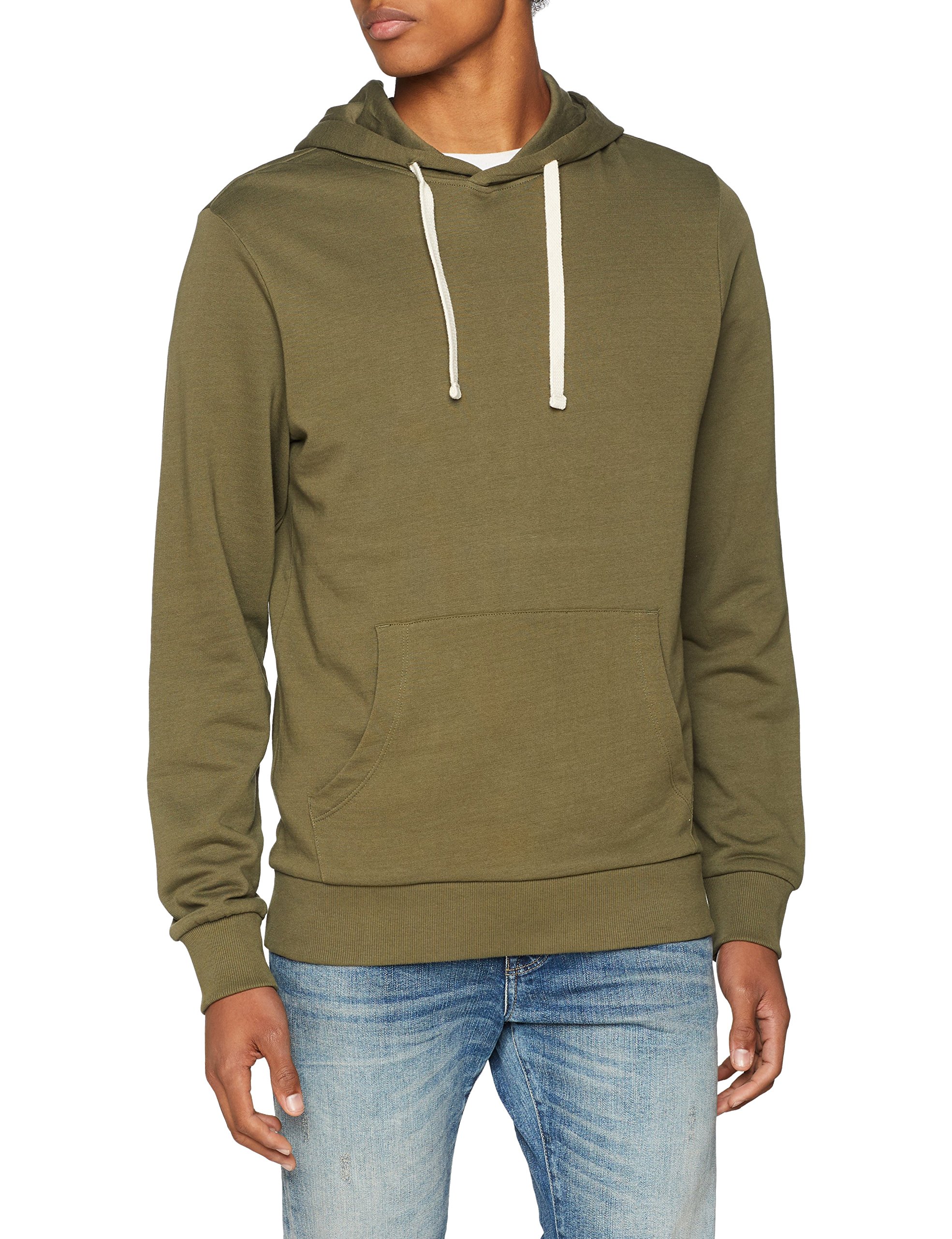 JACK & JONES JJEHOLMEN Sweat Zip Hood NOOS 12136884, zwart (Black Beauty)., L JACK & JONES JJEHOLMEN Sweat Zip Hood NOOS 12136884, zwart (Black Beauty)., L