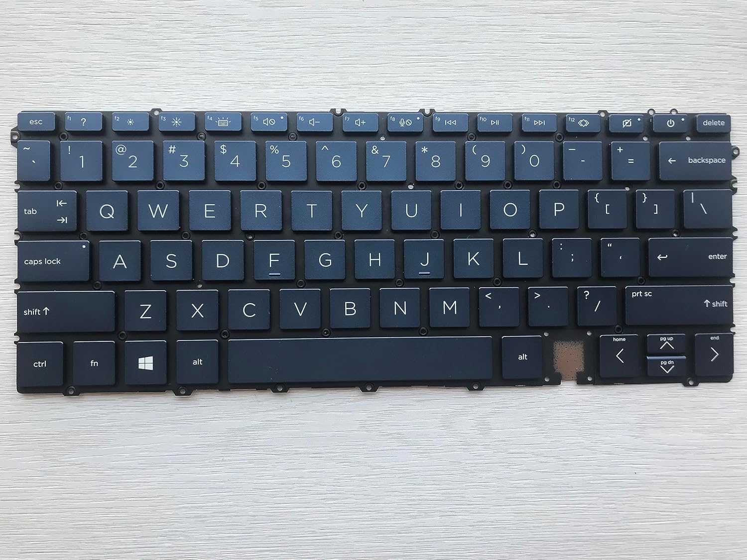 Original New for HP Spectre x360 14-ef 14-ef2013dx 14-ef0013dx US Backlit 13.5 Home & Business 2-in-1 Laptop Keyboard Gray (Gray)