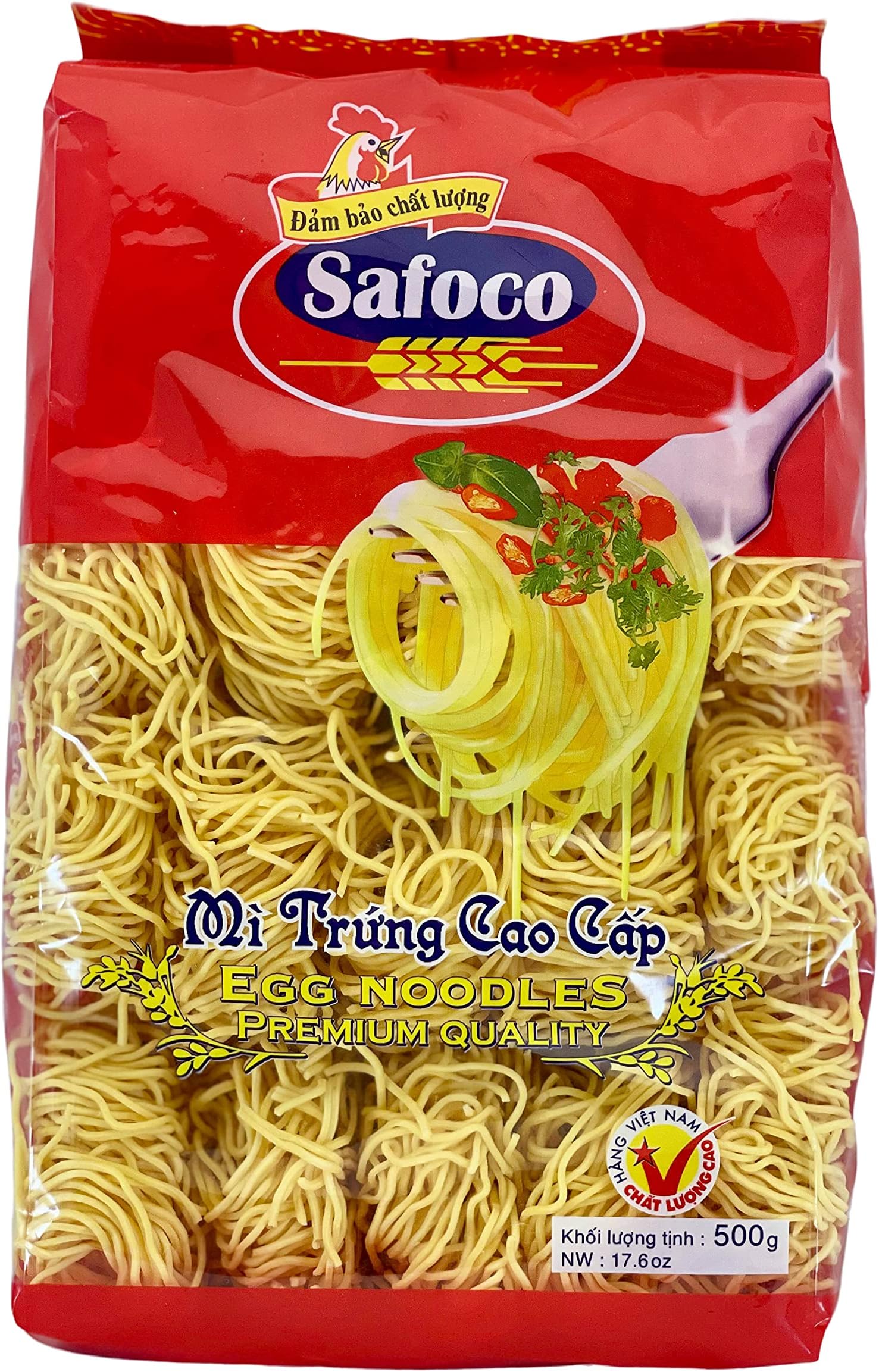 Safoco Egg Noodles 500g Vietnamese