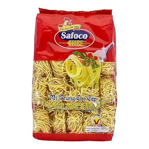 Safoco Fideos de huevo 17.64 oz vietnamita