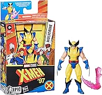Vista 5 de Marvel Serie de Héroes Épicos X-Men Figura de Acción de Wolverine, Figuras de 4 Pulgadas