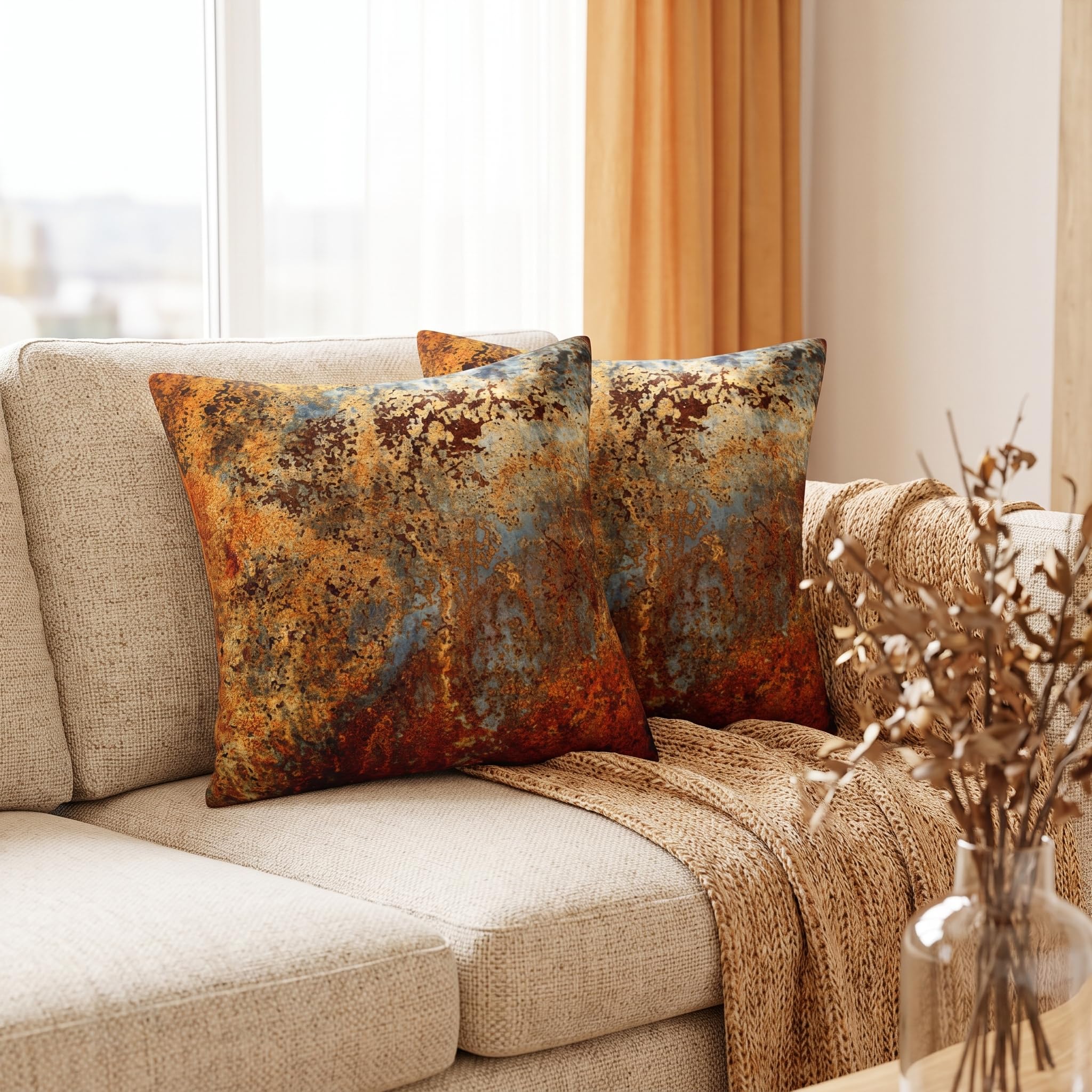 vorhang leinenoptik halbtransparent mit Ösen Leinenstruktur Blumen grau 135x245cm Anzahl:4er Set