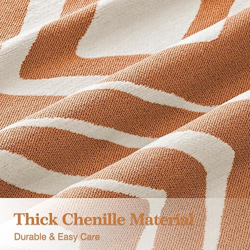 Miniatura 8 de Funda bohemia para sofá de felpilla lavable para perros, funda reversible para sofá, apta para mascotas, para sofá seccional, sofá de 2 o 3 cojines