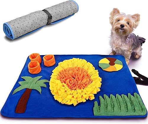 Puff and Percy's Alfombrilla de olfateo para perros, 30"x22"