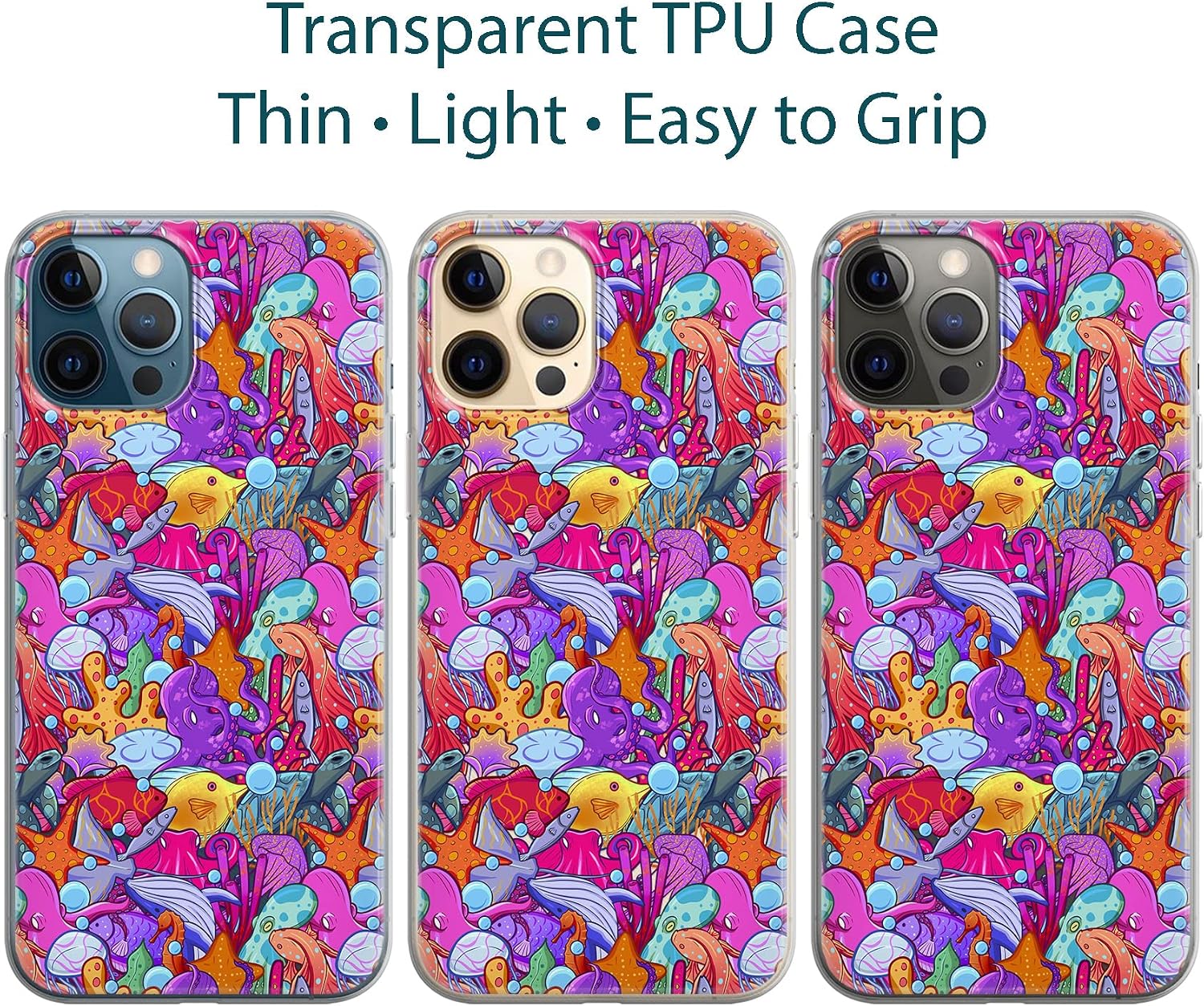 Wrist Band Compatible for Apple Watch Series 7/6/5/4/3/2/1/SE & Matching Phone Case Hippie Alien Teen Replacement Strap 38-40-42-44 mm Trippy PU Leather Cute Crazy Print Cool Bracelet image 4