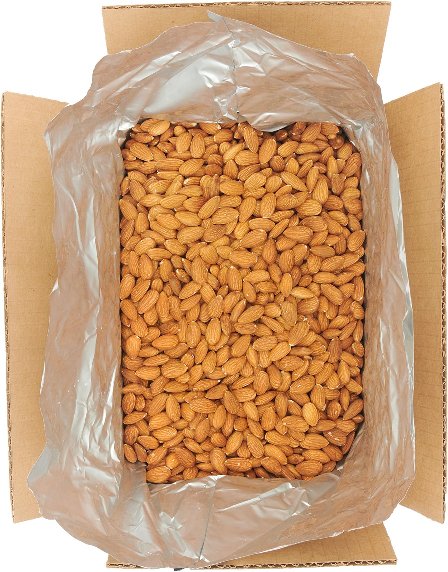 Organic Raw Almonds (Bulk - 10 pound box)