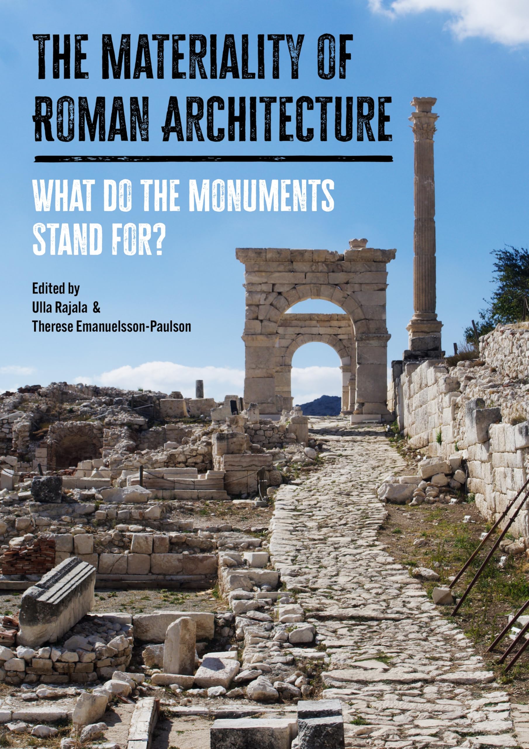 Architecture Romaine ouvrage de référence Materiality of Roman Architecture