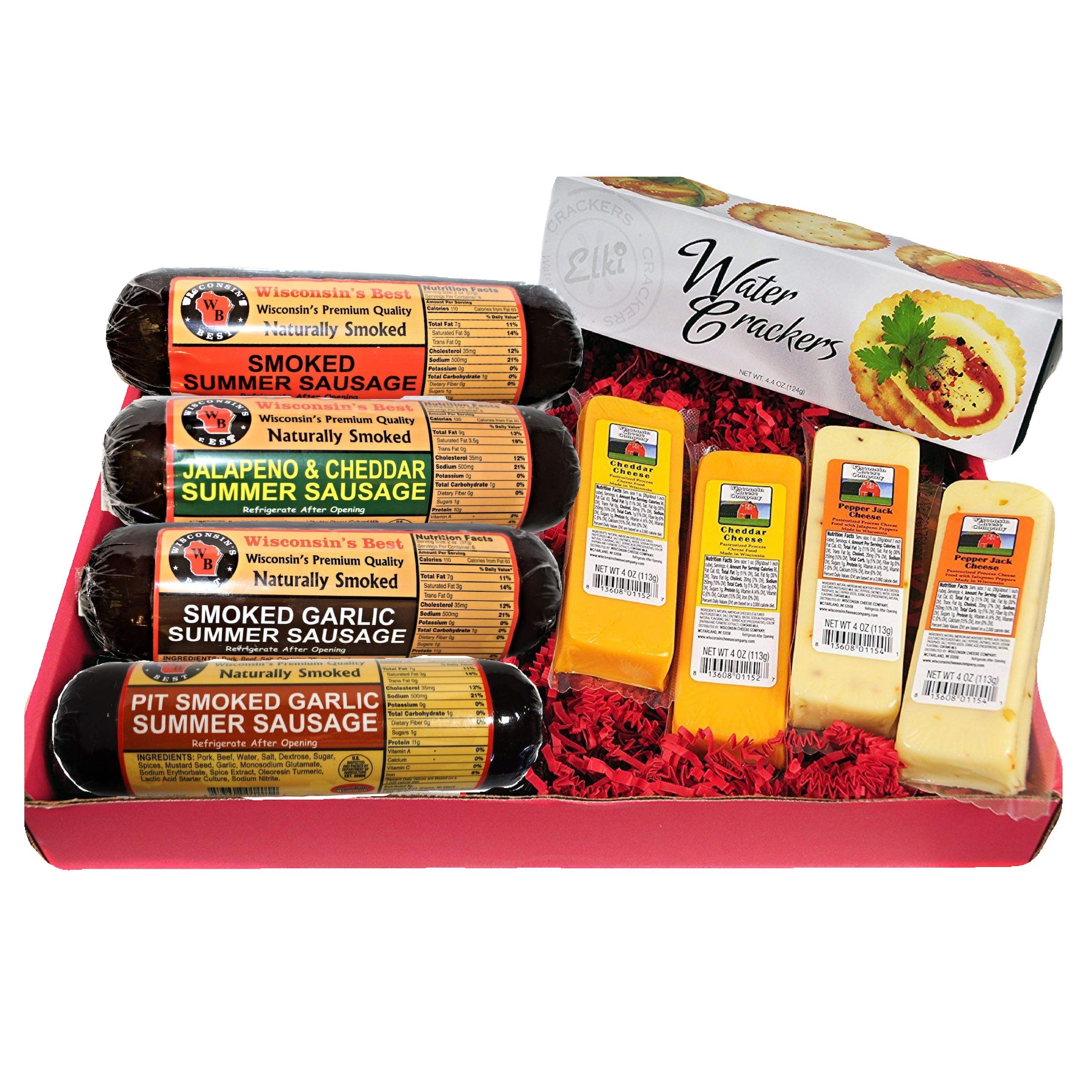 WISCONSINS BEST and WISCONSIN CHEESE COMPANY Ultimate Mancave Cheese