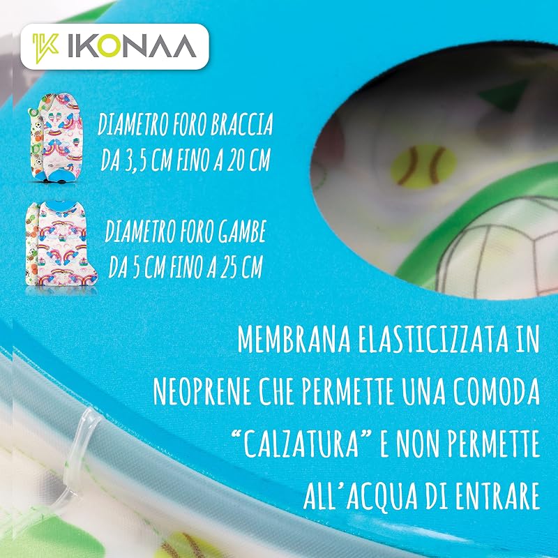 IKONAA Vízálló Karprotektív Unicornos Fürdőzéshez Gyerekeknek