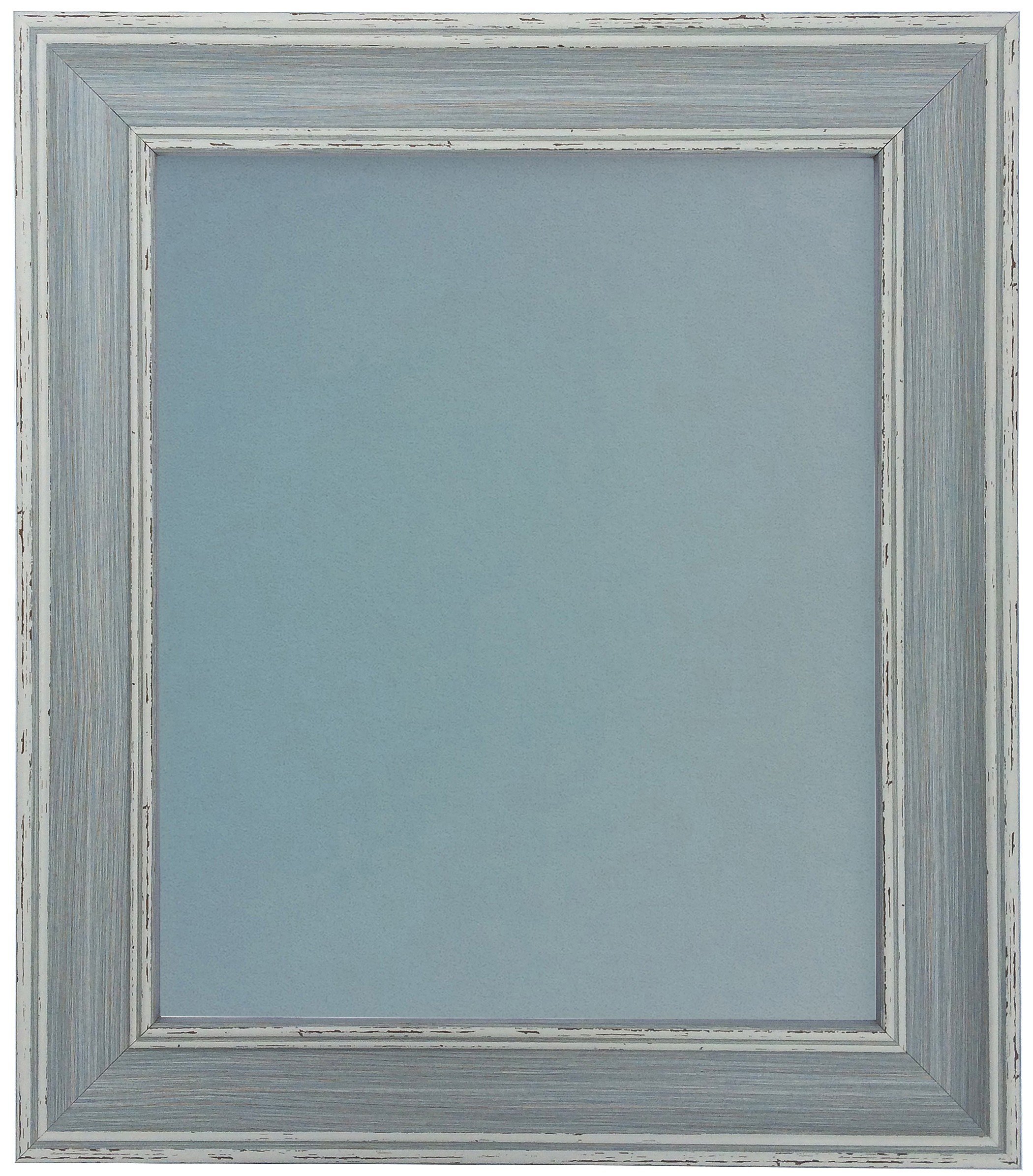 Cadre photo bleu Scandi 45x30 cm idéal pour une décoration murale marine