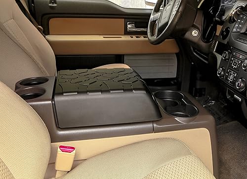 Vista 12 de Boomerang - Apoyabrazos central con banda de rodadura para parte delantera del auto, para Ford F150