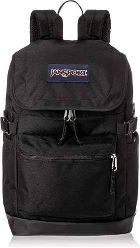 JanSport Double Break FX - Mochila para escuela trabajo viajes o portátil con bolsillo para botella de agua Ripstop de color lila pastel