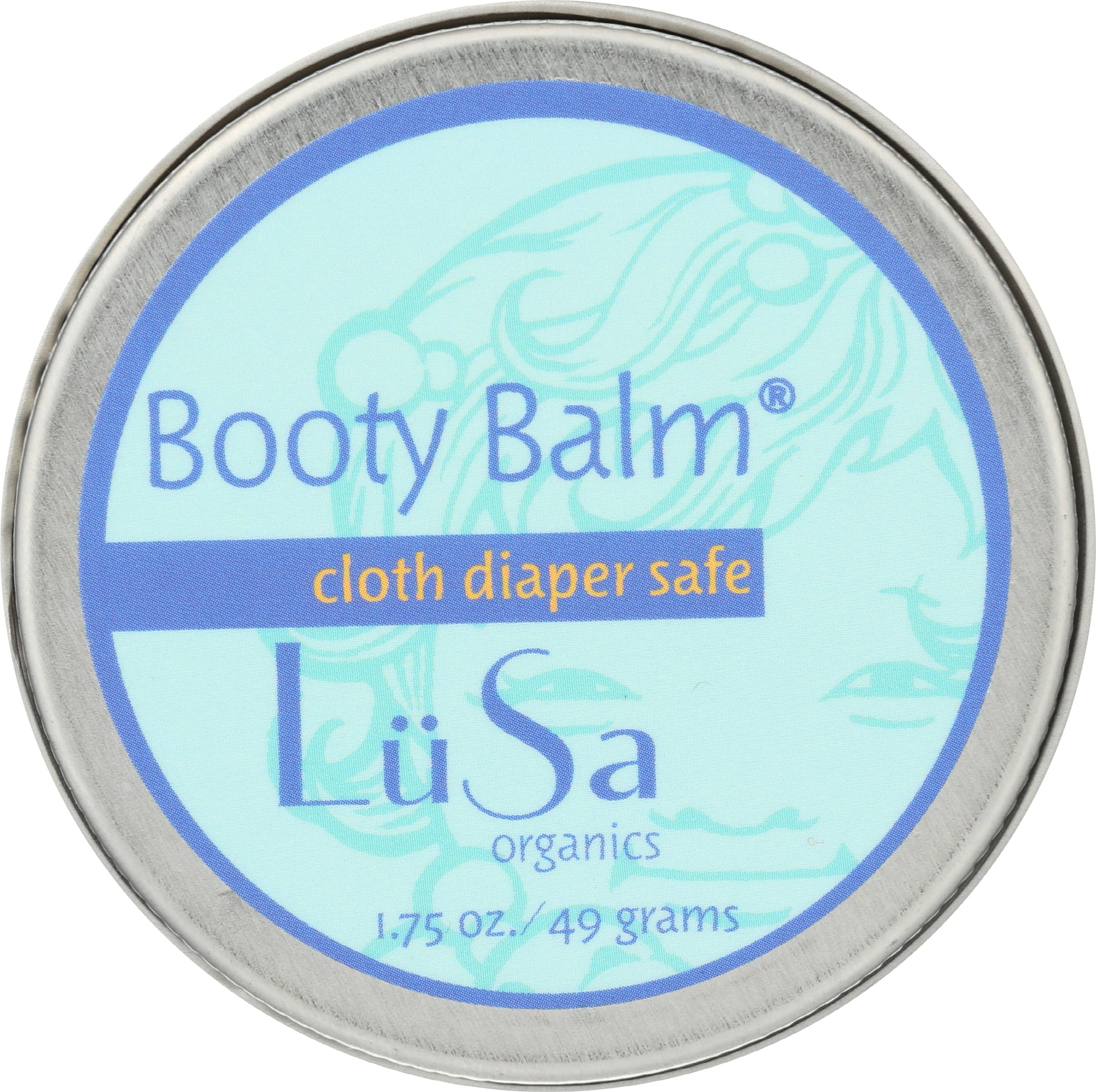 Booty Balm - All Natural Organic Ingredients Soothe Sore Baby Bottoms Including Diaper Rash, Cuts, Scrapes, Sunburn, and Windburn - 1.75 oz