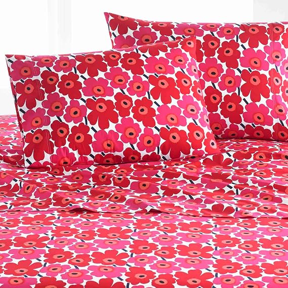 Marimekko - Standard Cotton Percale Pillowcase Set