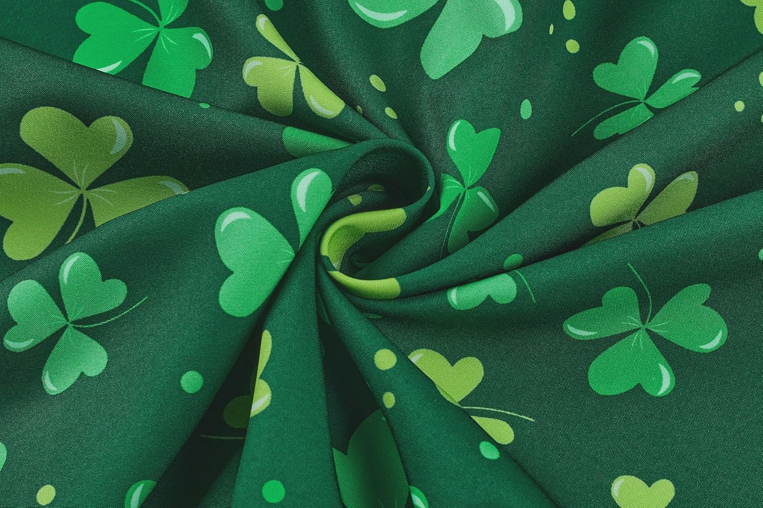 Men's St. Patrick's Day Shirt Funny Irish Flag Clover Short Sleeve Hawaiian Casual Button Down Shirt