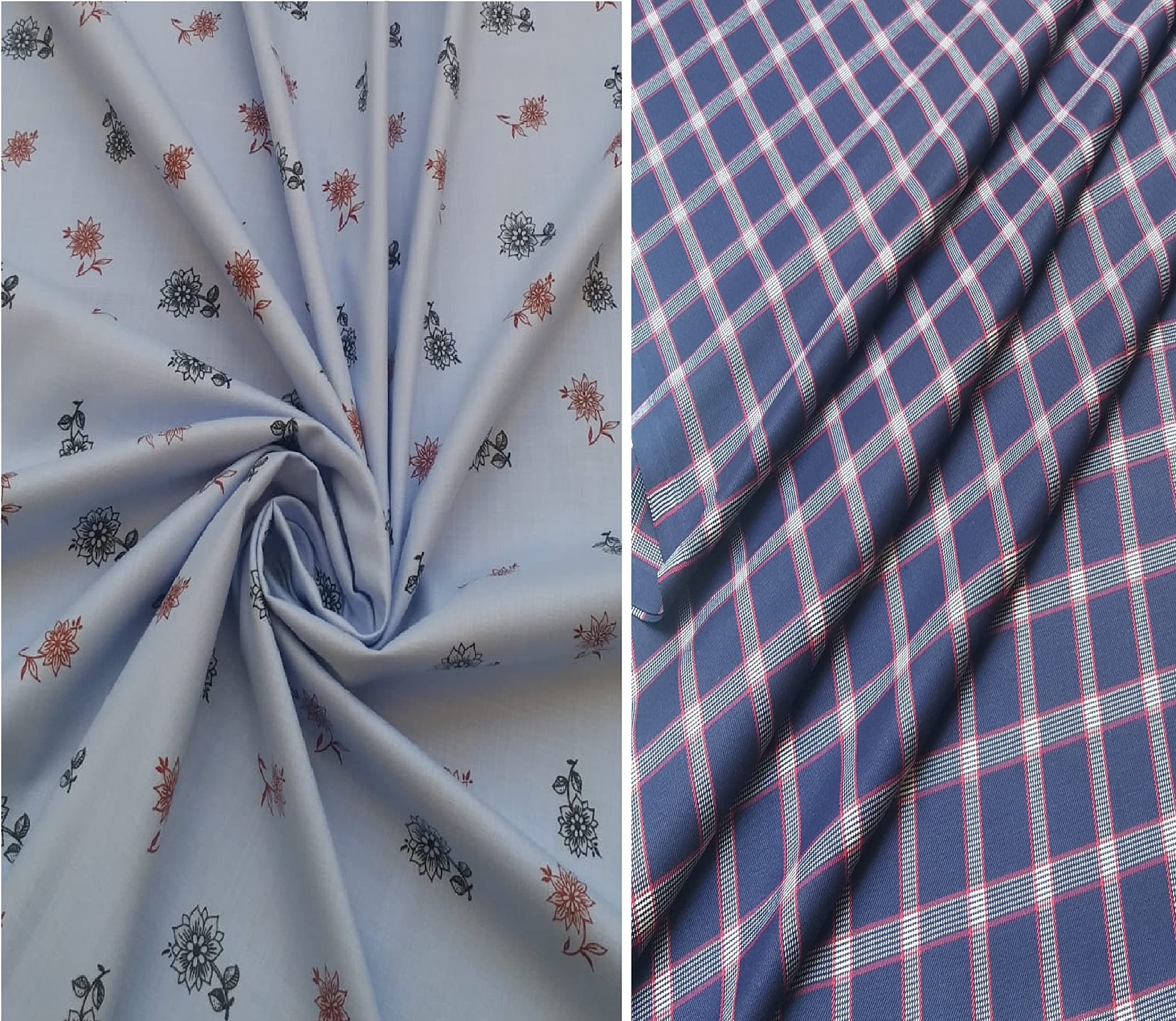 Pri & Su CottLinns Combo of Cotton Floral Shirt 500054 & Trouser 900102-picture-27