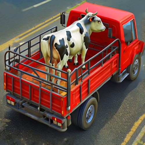 Animal Transport Truck: City Farm Animals Transport Driving Game