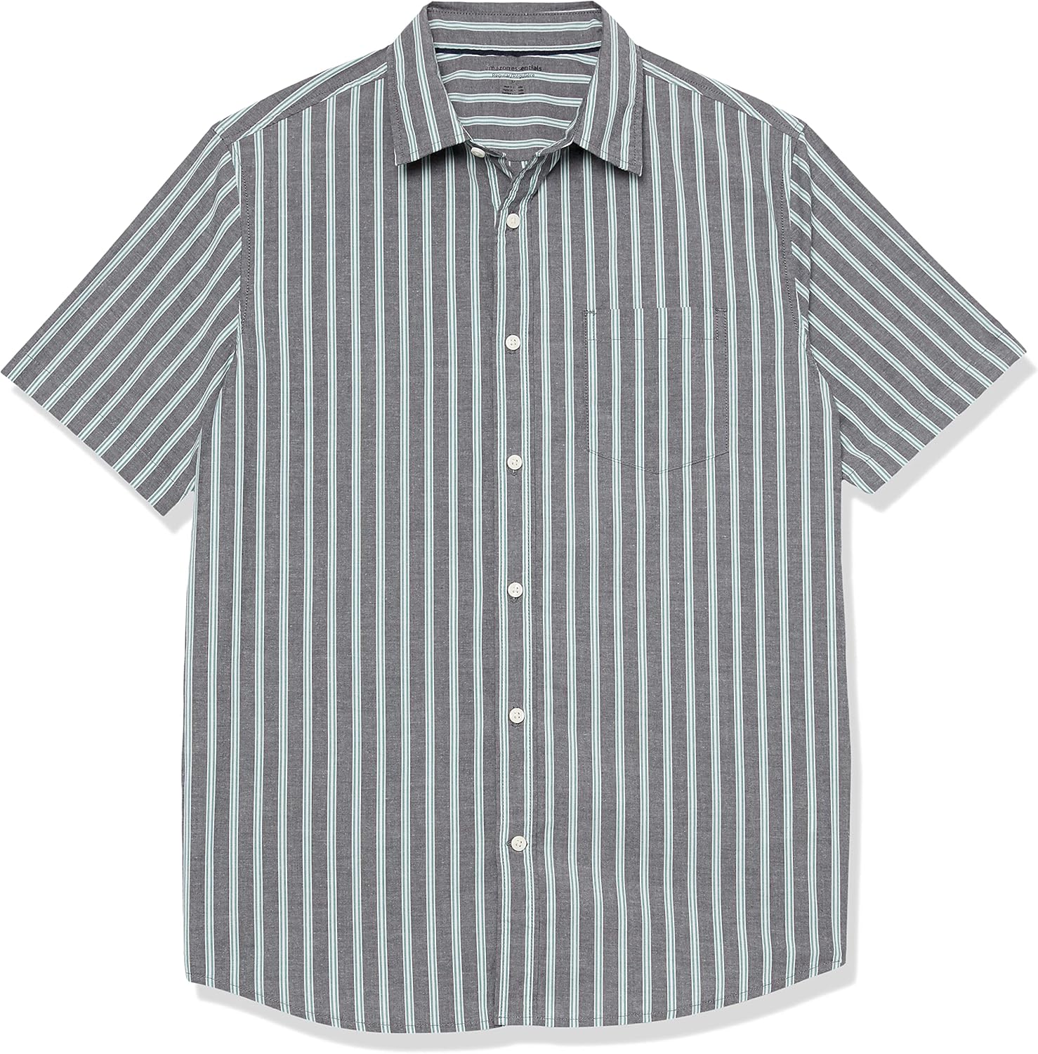 Amazon Essentials Short Sleeve Shirt for Men, Available in Big & Tall - Image 5