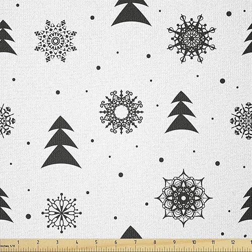 Ambesonne - Tela de punto elástica