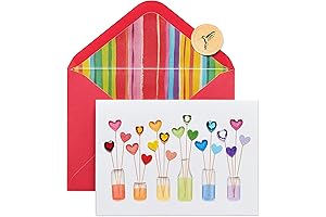 Happy Valentine's Wishes: Papyrus Valentine Card