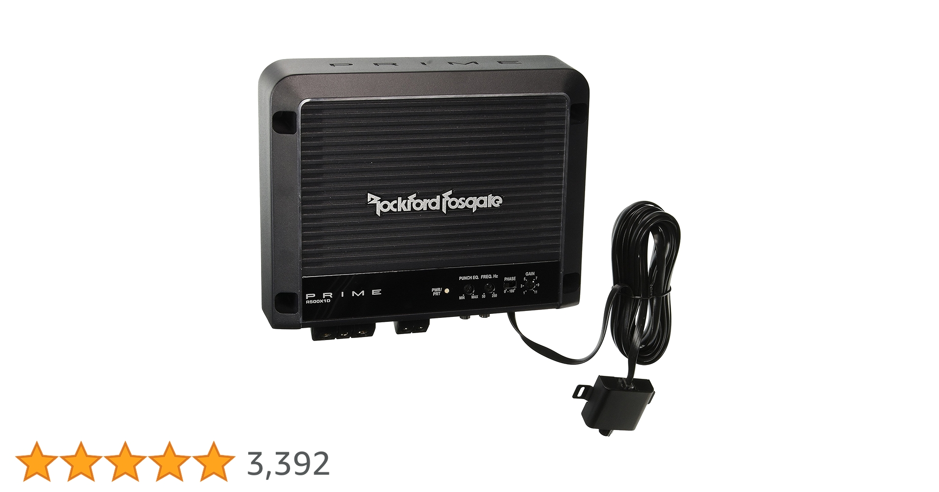 Rockford fosgate ロックフォード　プライム　アンプ　R500-1 Rockford Fosgate Prime R500-1 Mono subwoofer amplifier — 500