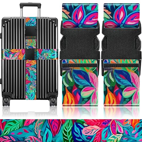 Slohif Luggage Straps for Suitcases Travel Belt Accessories