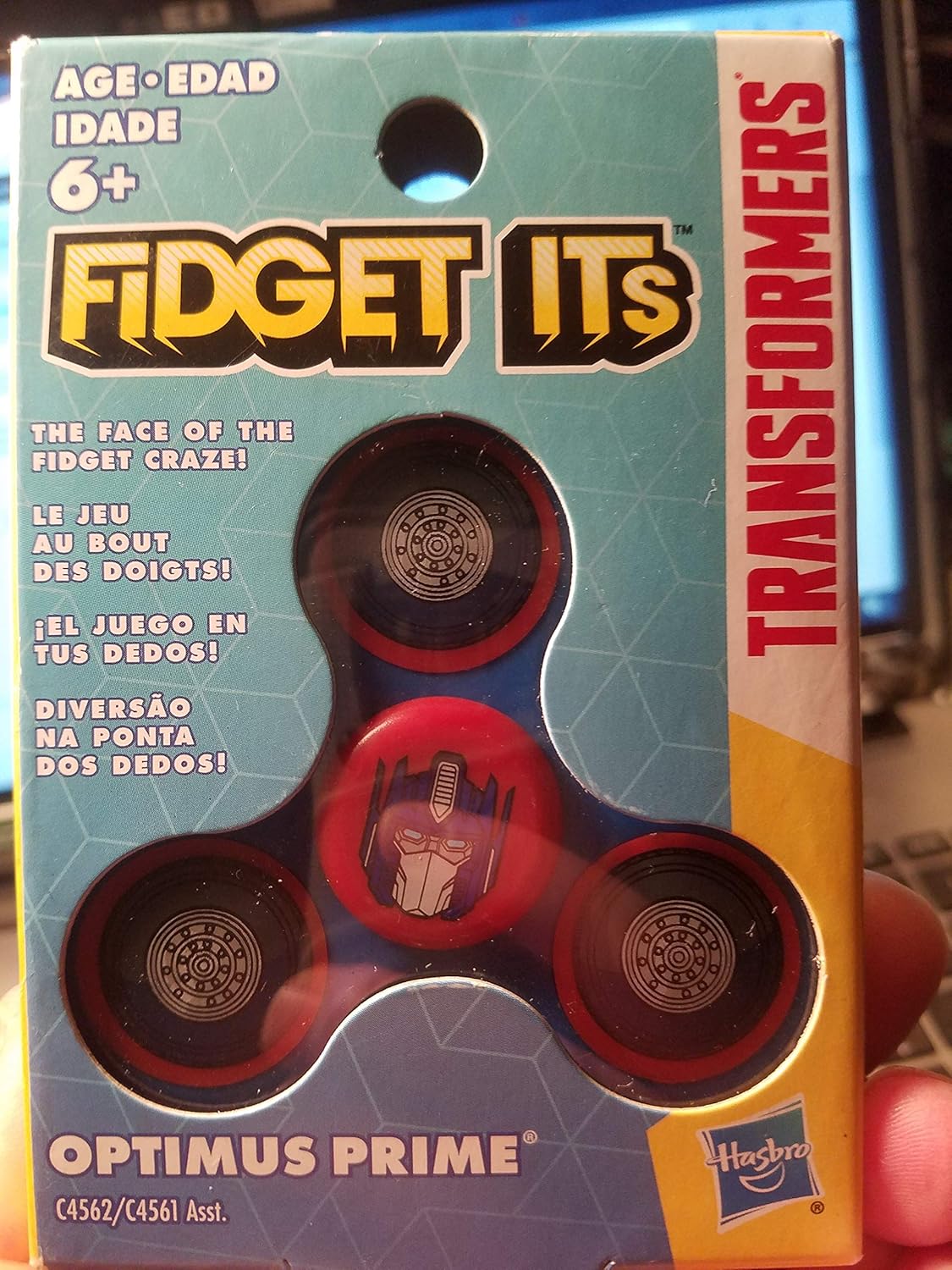 Fidget Spinner Fidget Its Transformers Transformers Optimus Prime