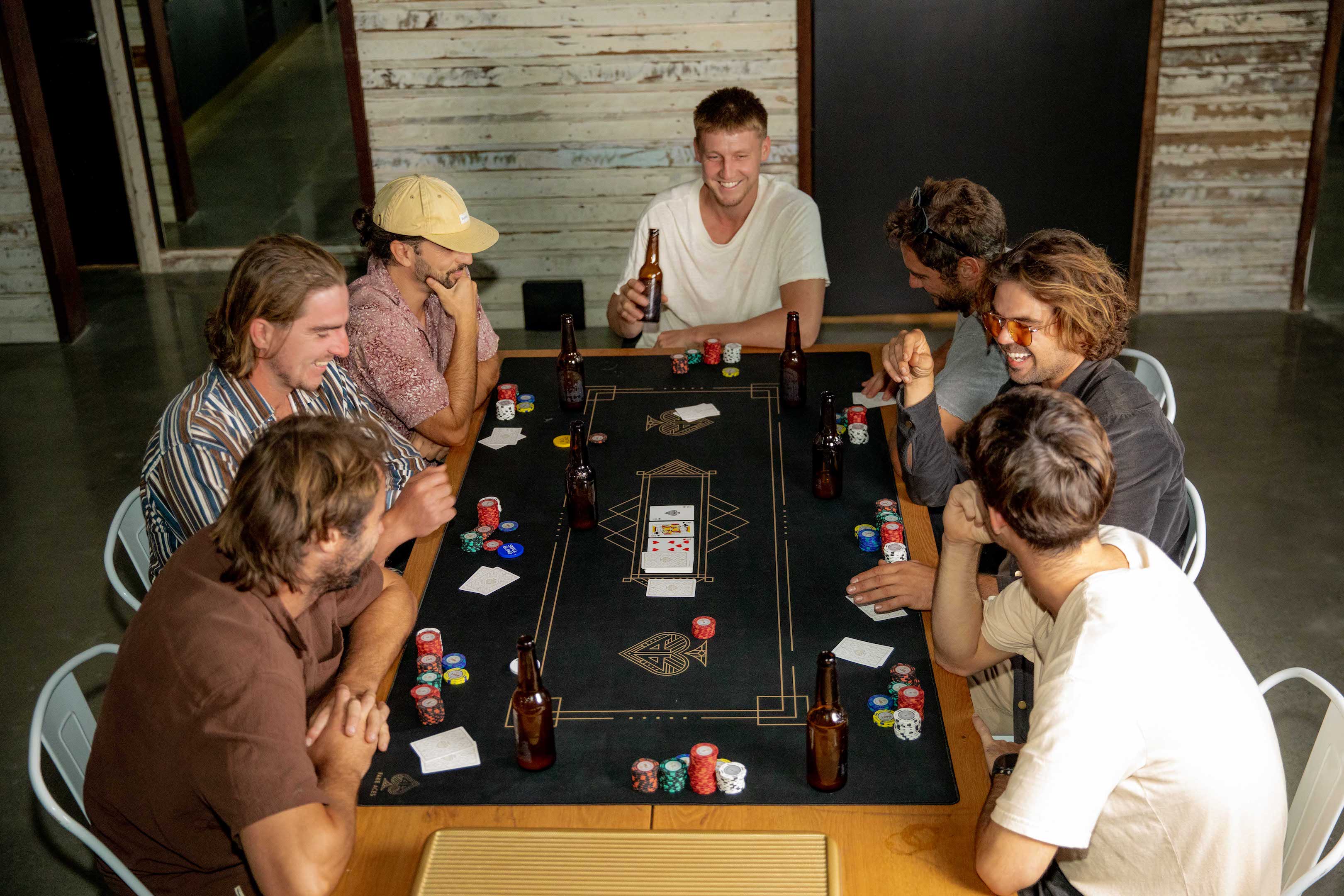 Watch Fake Aces LUXE Poker Mat In Action on Amazon Live