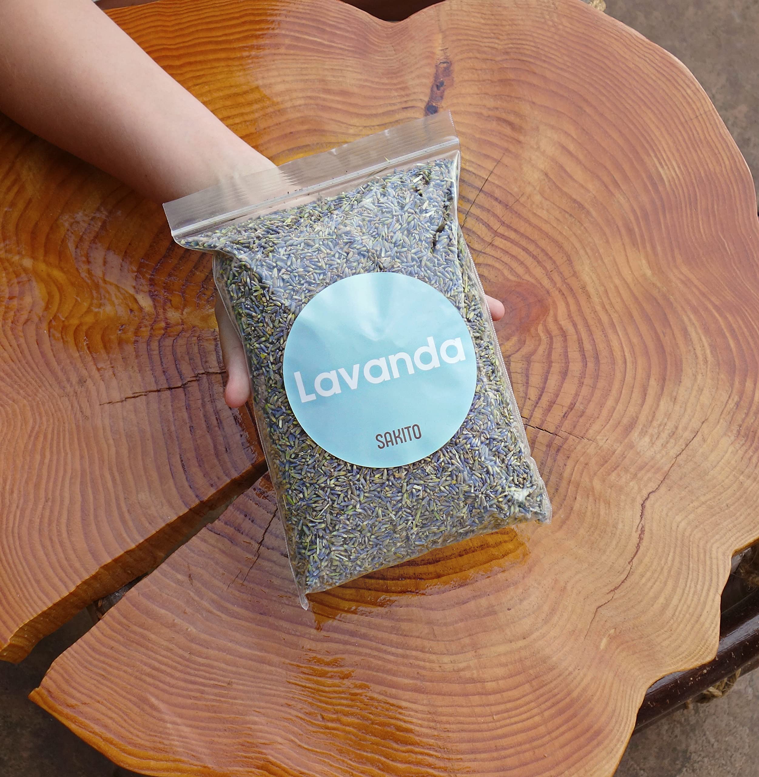 Lavanda Seca Natural 200 GR - Flores Secas Lavanda - Lavanda - Flor de Lavanda Seca Natural para Ambientador, Aceite Esencial, Jabones, Cosméticos, Velas…