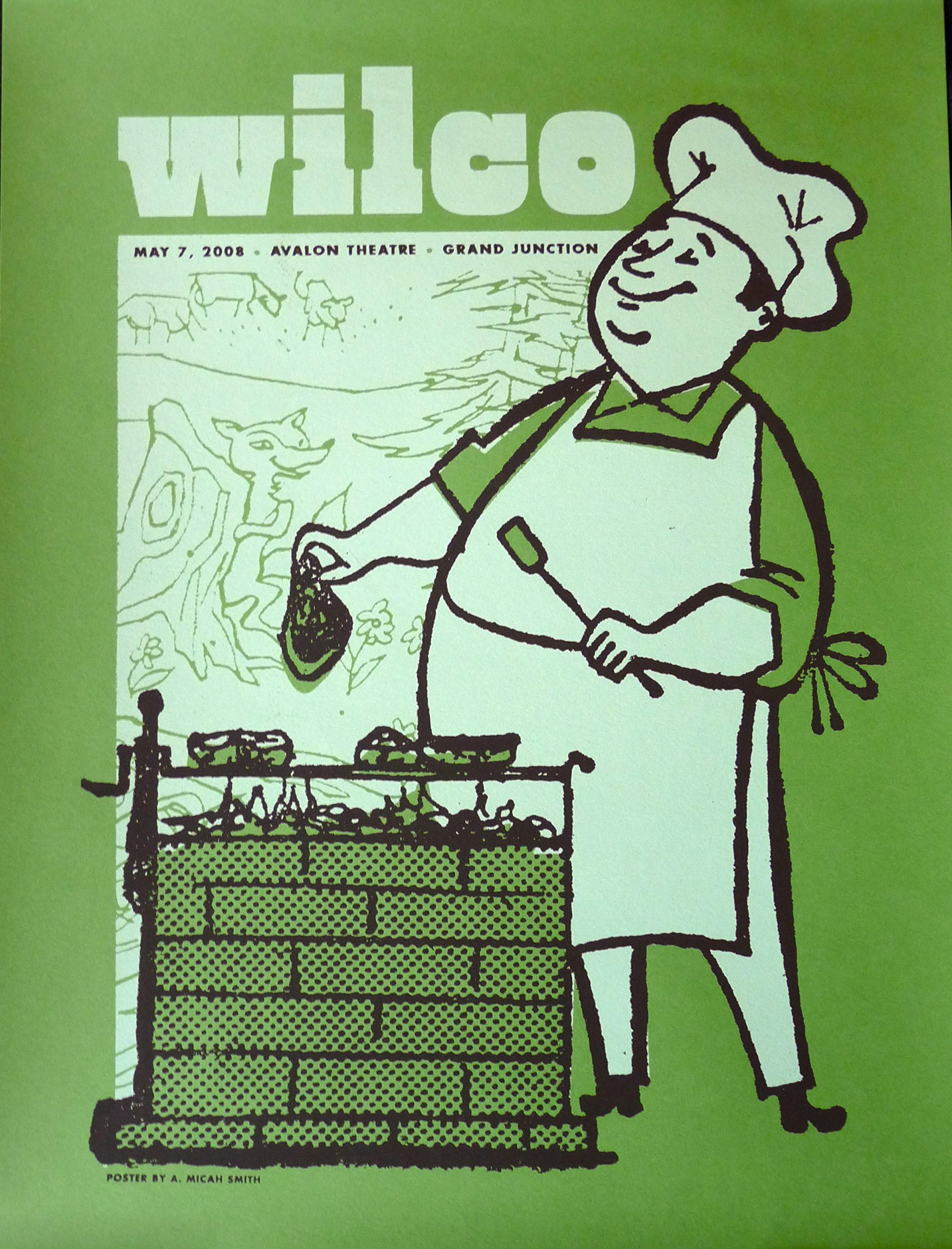 Wilco - Live at the Avalon Theatre - Rare Tour Advertising Poster - 18x24 - Grand Junction, Colorado