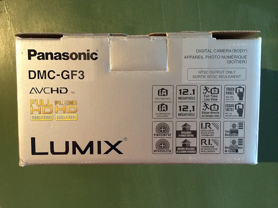 Amazon.com : Panasonic Lumix DMC-GF3 12 MP Micro 4/3 Mirrorless