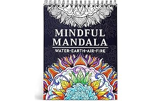 Color It Spiral Adult Coloring Book for Stress Relief