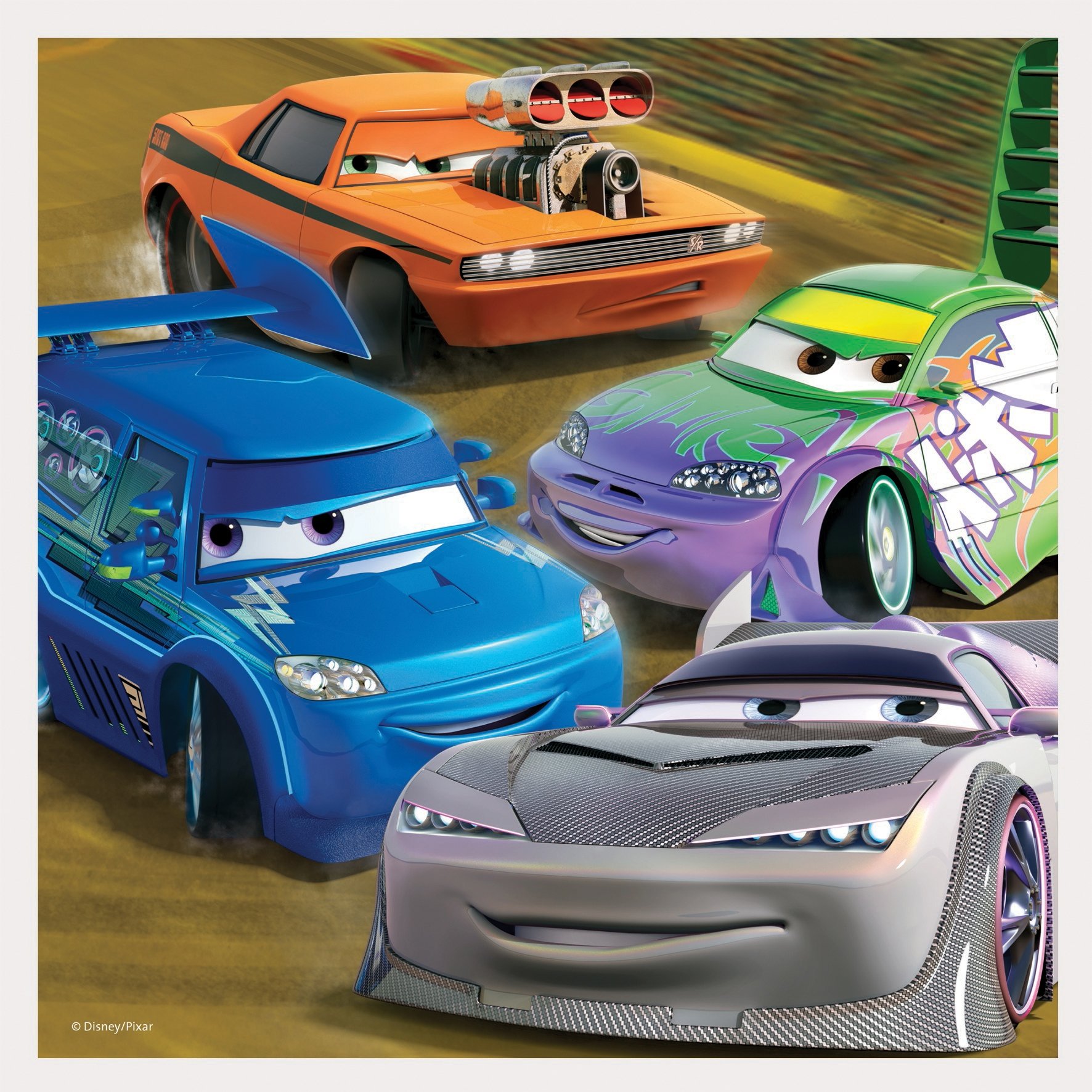 Ravensburger Cars 3 Puzzle – Radiator Springs Mit 15 Teilen Inkl. Rahmen, Ab 3 Jahren
