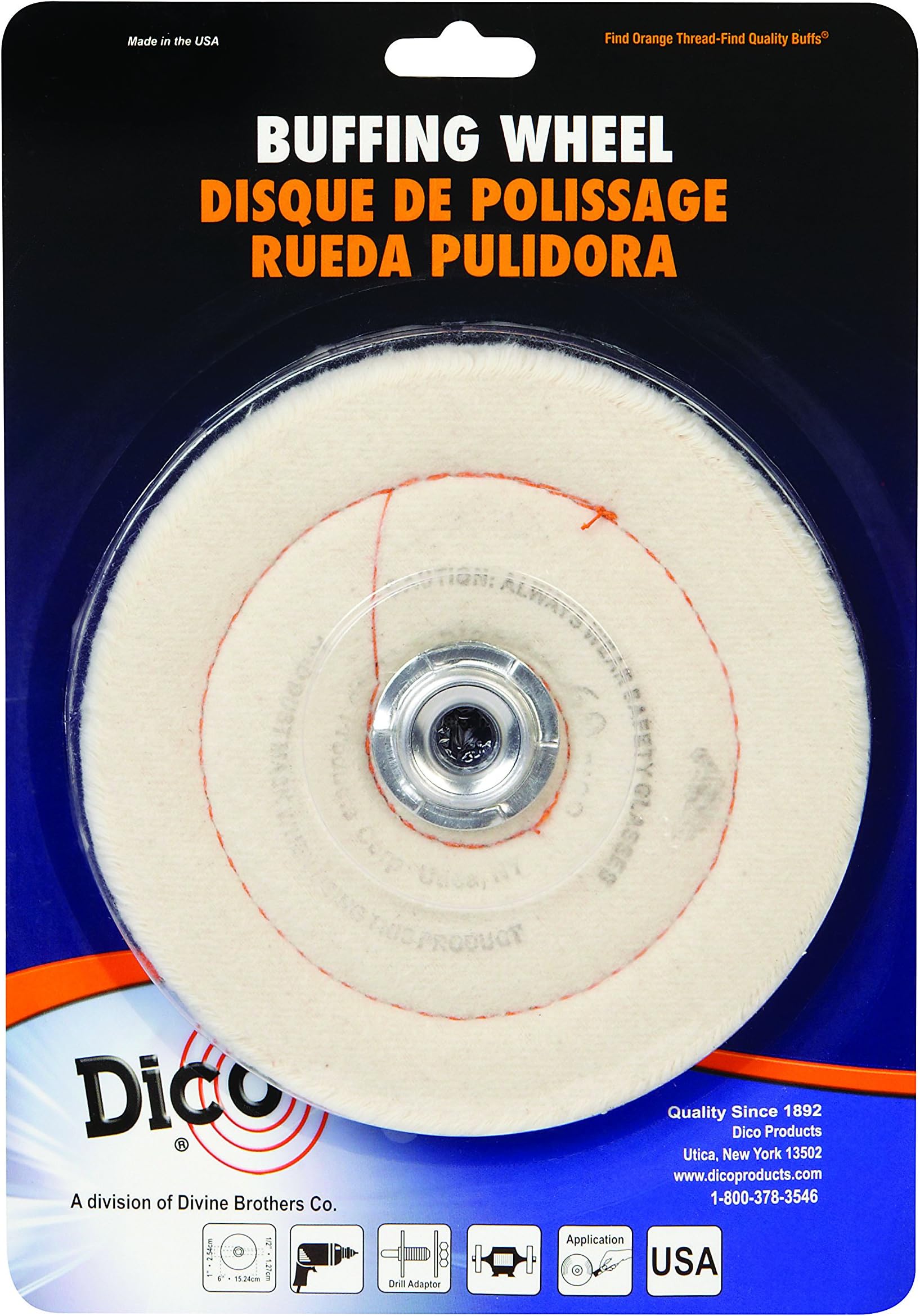 Dico 527-60-6 Cotton Buffing Wheels