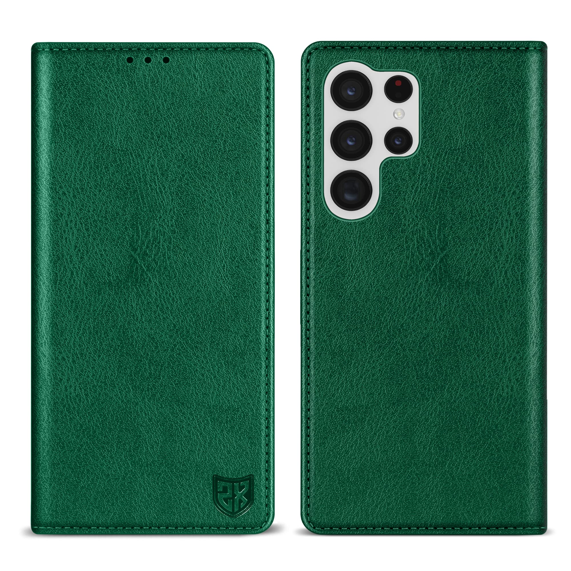 Galaxy s22ultra　おまけ付き Amazon.com: ZZXX Samsung Galaxy S22 Ultra 5G Wallet Case, Green