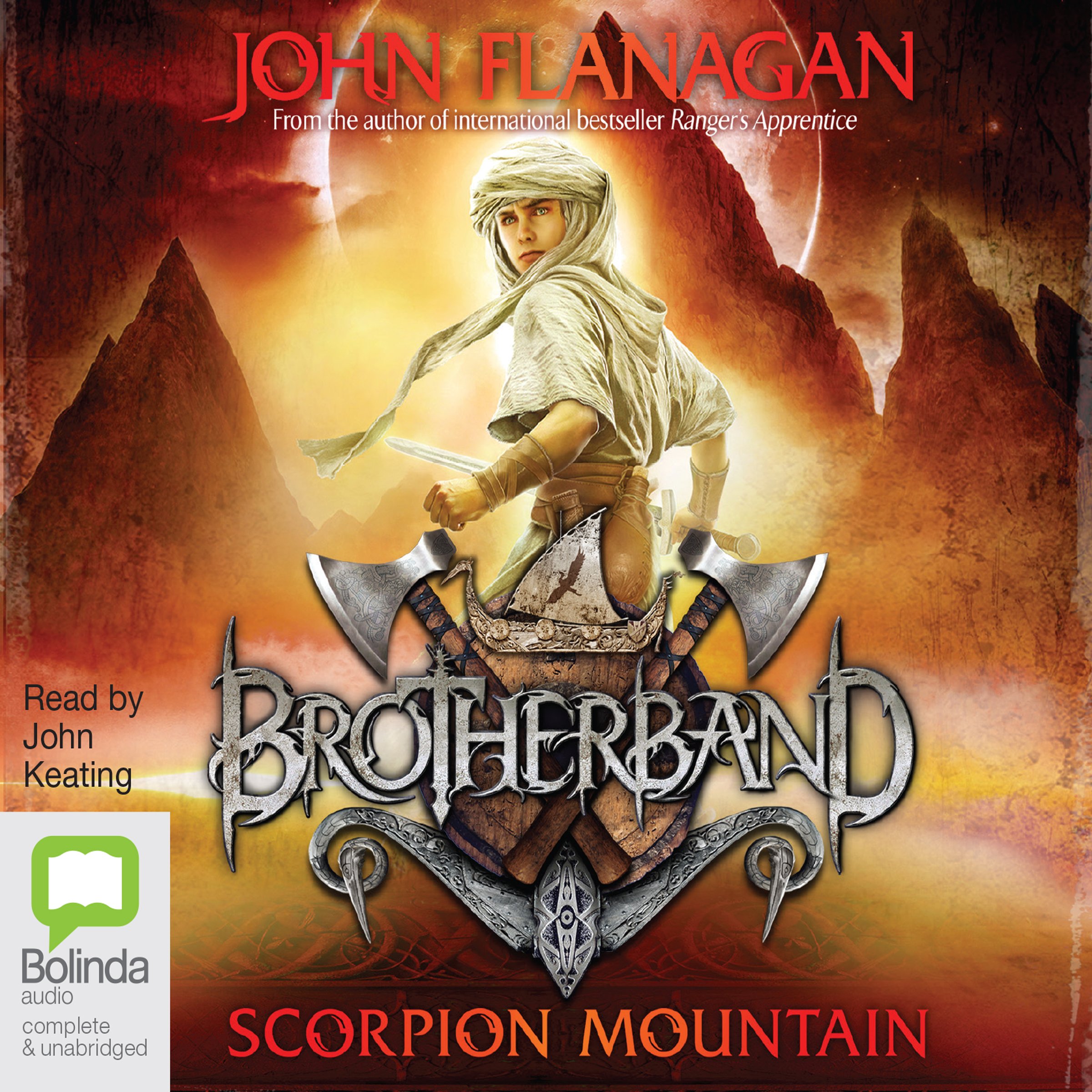 Cover art for Scorpion Mountain: Brotherband, Book 5