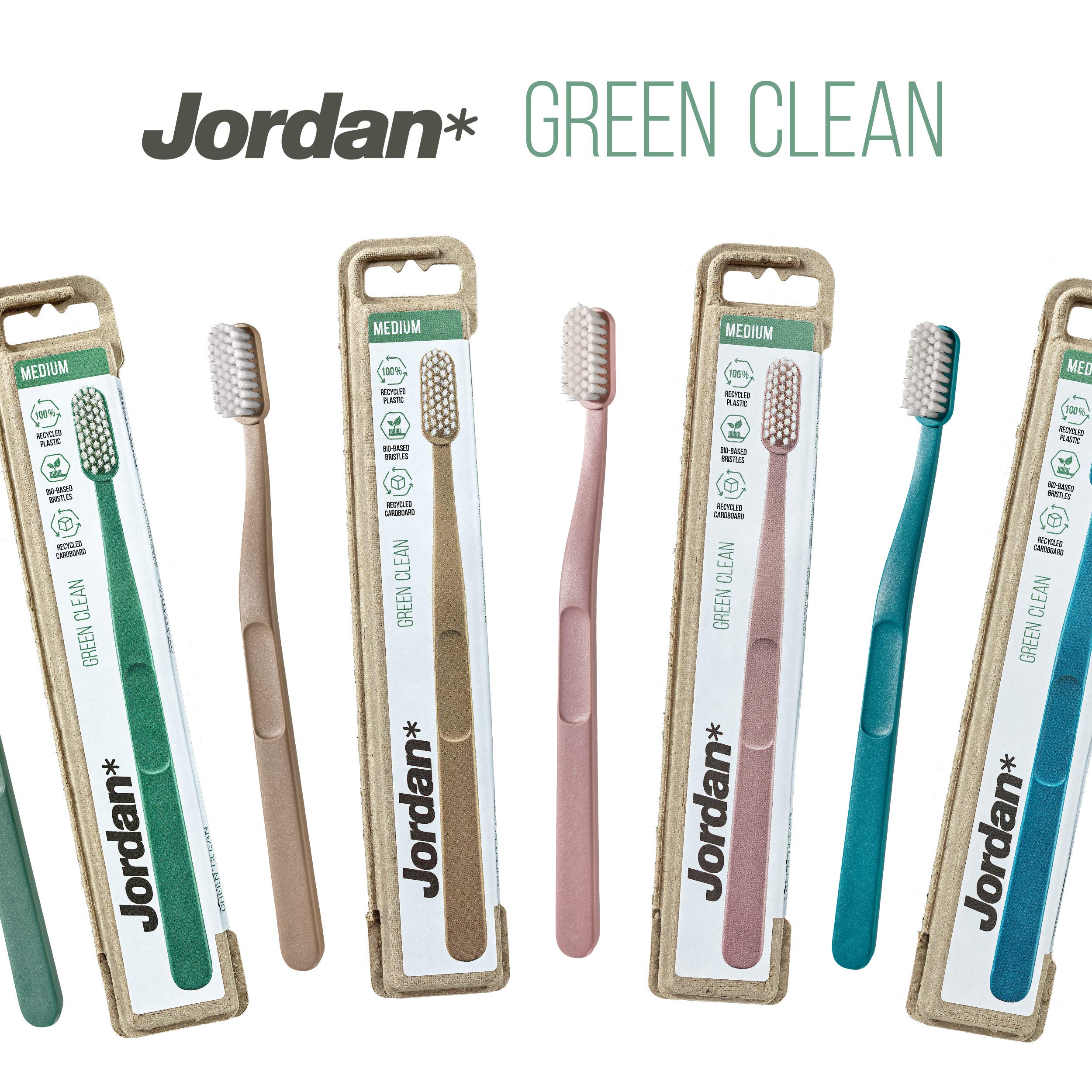 Brosse à Dents Green Clean Medium Jordan