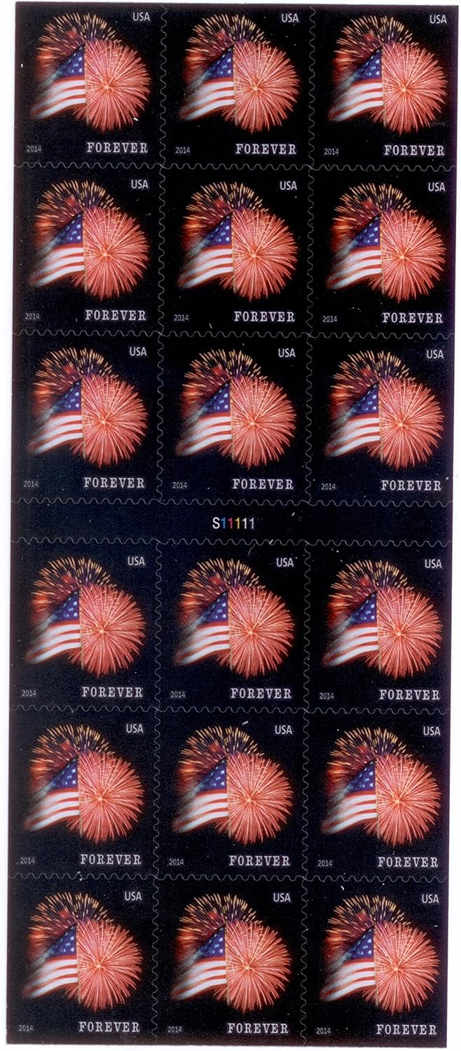 USPS Forever Stamps Star Spangled Banner ATM Sheet of 18