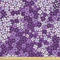 Vista 13 de Ambesonne - Tela multicolor impresa digital por The Yard